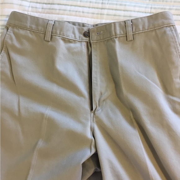 HAGAR BLACKLABEL Tan men’s pants 32 x 30 Machine wash 100% cotton flat front. - Picture 2 of 5